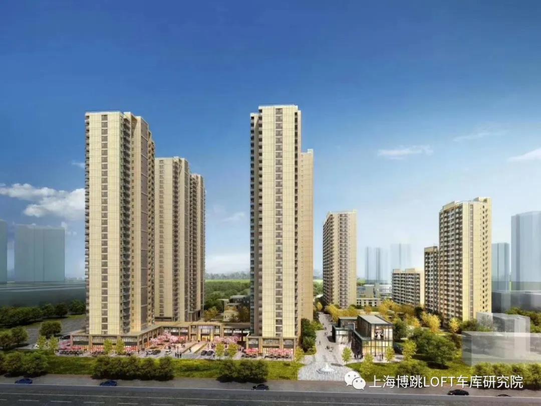 长沙采用了LOFT车库武汉当代集团春风十里项目现已结构封顶！
